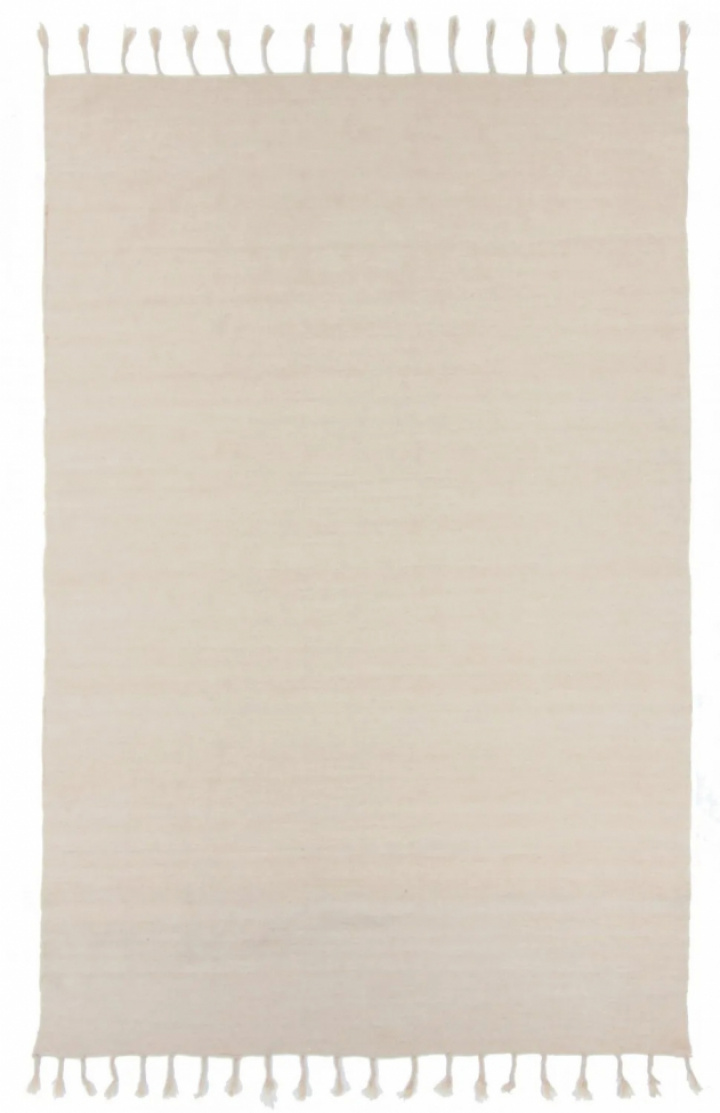 Uldtæppe \'Malana\' 140x200cm - Beige i gruppen Indretning / Tæpper / Uldmåtter hos Reforma (V10165283)