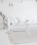 Uldtæppe \'Malana\' 60x120cm - Beige