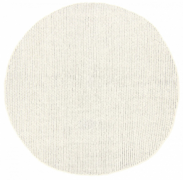Rund tæppe \'Coastal\' 240cm - Greige i gruppen Indretning / Tæpper / Uldmåtter hos Reforma (V10165343)