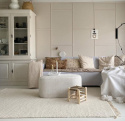 Uld tæppe \'Cartmel\' 80x250cm - Offwhite
