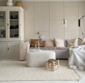 Uld tæppe \'Cartmel\' 240x240cm - Offwhite