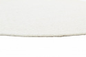 Rund tæppe \'Cartmel\' 160cm - Offwhite