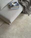Uld tæppe \'Ella\' 60x120cm - Creme