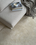 Uld tæppe \'Ella\' 240x240cm - Creme