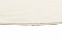 Rundt tæppe \'Ella\' 120cm - Creme