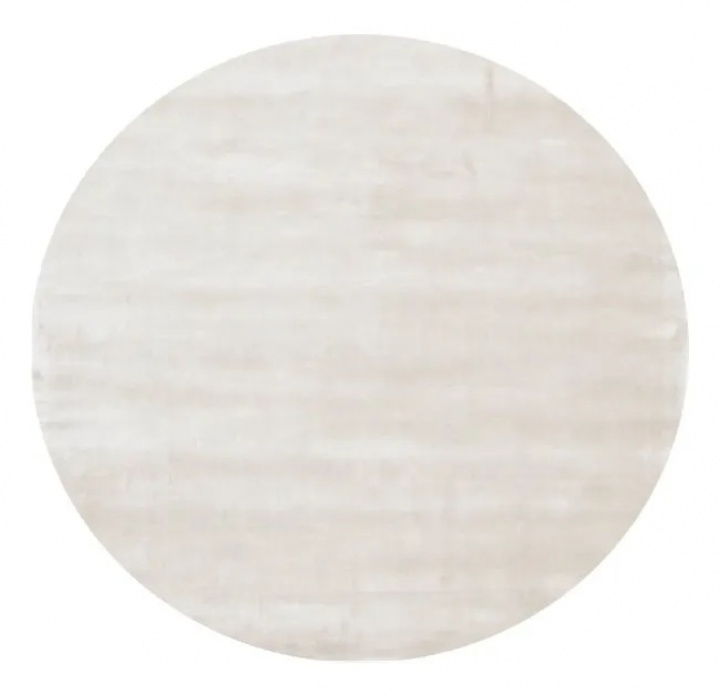 Rundt tæppe \'Jodhpur\' 240cm - Offwhite i gruppen Indretning / Tæpper / Vævede tæpper hos Reforma (V10166140)
