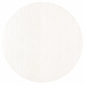 Rundt tæppe \'Hamilton\' 160cm - Hvid