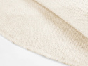 Rundt tæppe \'Hamilton\' 200cm - Natur