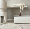 Rundt tæppe \'Avafors\' 200cm - Beige