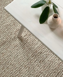 Rundt tæppe \'Avafors\' 240cm - Beige