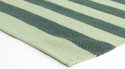 Bomulds tæppe \'Nilo\' 80x300cm - Grønn