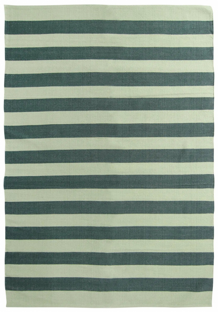 Bomulds tæppe \'Nilo\' 240x340cm - Grønn i gruppen Indretning / Tæpper / Vævede tæpper hos Reforma (V10188148)
