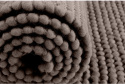 Uld&aelig;ppe \'Avafors Wool Bubble\' 240x240cm - Brun