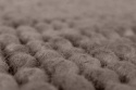 Uld&aelig;ppe \'Avafors Wool Bubble\' 240x240cm - Brun
