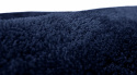 Rundt tæppe \'Aranga Super Soft\' 200cm - Mørkeblå
