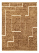 Rya Tæppe \'Kiberg Handwoven Wool\' - Beige