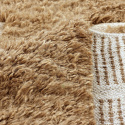 Rya Tæppe \'Kiberg Handwoven Wool\' - Beige