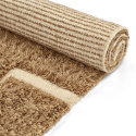 Rya Tæppe \'Kiberg Handwoven Wool\' - Beige