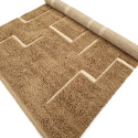 Rya Tæppe \'Kiberg Handwoven Wool\' - Beige