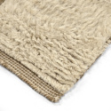 Rya Tæppe \'Kiberg Handwoven Wool\' - Hvid