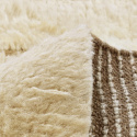 Rya Tæppe \'Kiberg Handwoven Wool\' - Hvid
