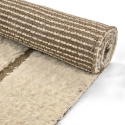 Rya Tæppe \'Kiberg Handwoven Wool\' - Hvid