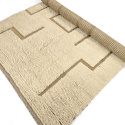 Rya Tæppe \'Kiberg Handwoven Wool\' - Hvid