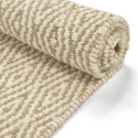 Uldtæppe \'Monastir\' - Beige/hvid