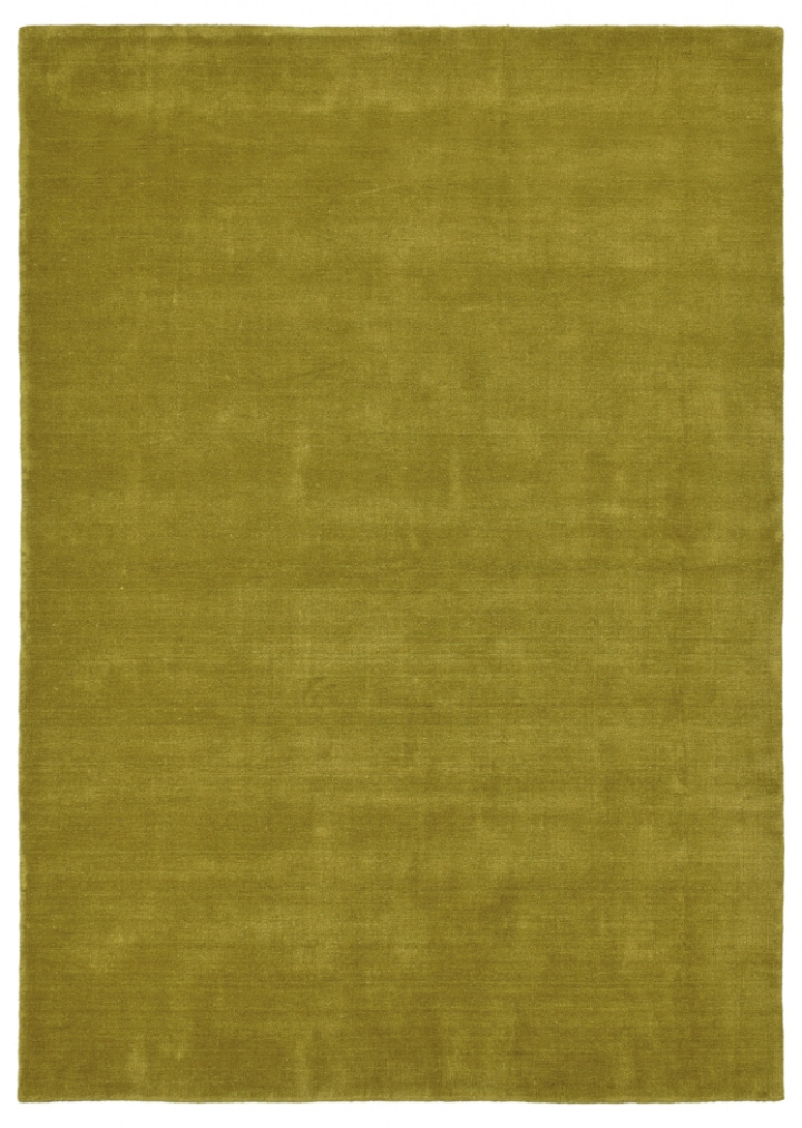 Uldtæppe \'Rozen Handloom Wool Premium\' - Grøn i gruppen Indretning / Tæpper / Uldmåtter hos Reforma (V102015301)