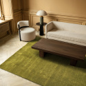 Uldtæppe \'Rozen Handloom Wool Premium\' - Grøn