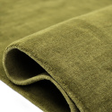 Uldtæppe \'Rozen Handloom Wool Premium\' - Grøn