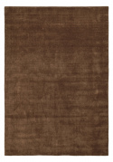 Uldtæppe \'Rozen Handloom Wool Premium\' - Brun