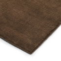 Uldtæppe \'Rozen Handloom Wool Premium\' - Brun