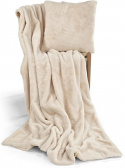 Tæppe \'Aranga Super Soft Throw\' 130x170cm - Beige