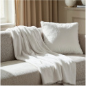 Tæppe \'Aranga Super Soft Throw\' 130x170cm - Hvid
