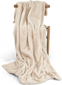 Tæppe \'Aranga Super Soft Throw\' 130x170cm - Hvid