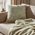 Tæppe \'Aranga Super Soft Throw\' 130x170cm - Lysegrøn