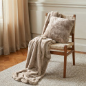 Pudebetræk \'Aranga Super Soft\' 45x45cm - Brun