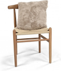 Pudebetræk \'Aranga Super Soft\' 45x45cm - Brun