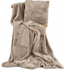 Pudebetræk \'Aranga Super Soft\' 45x45cm - Brun