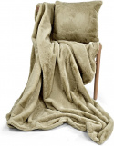 Pudebetræk \'Aranga Super Soft\' 45x45cm - Lysegrøn
