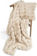 Tæppe \'Aranga Bubble Throw\' 130x170cm - Beige
