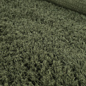 Rya tæppe \'Fassale Handwoven Wool\' - Grøn