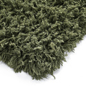Rya tæppe \'Fassale Handwoven Wool\' - Grøn