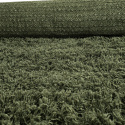 Rya tæppe \'Fassale Handwoven Wool\' - Grøn