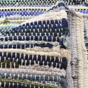Klude tæppe \'Home\' - Multi/blå