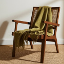 Plaid \'Samantha\' 130x170cm - Olivengrøn