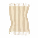 Ternet \'Beatriz Stripe\' 130x170cm - Beige/hvid