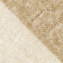 Ternet \'Beatriz Stripe\' 130x170cm - Beige/hvid