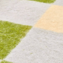 Ternet \'Audrey Check\' 130x170cm - Beige/grøn/lilla